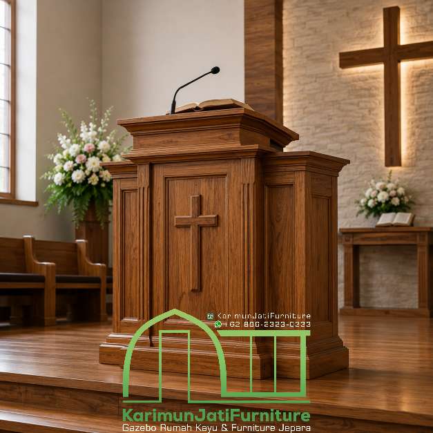 Mimbar Gereja Jati