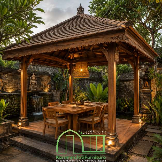 Custom Gazebo Tempat Makan